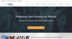 Desktop Screenshot of missionsafe.com